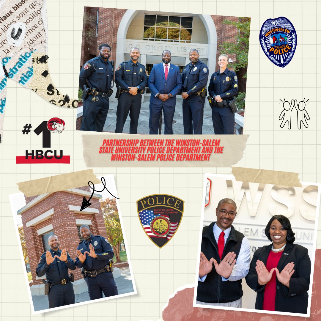WSSURAMS's tweet photo. In collaboration with the Winston-Salem Police Department, we’re introducing the Buddy System to keep our campus safe and supportive! Remember: stay close, communicate, and check in regularly! #WSSUBuddySystem #TwoRamsBetterThanOne #WSSU #WSSUHC24 https://t.co/OziQvzwBYs