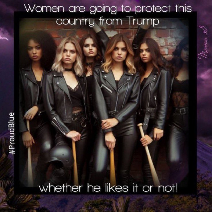 <a href="/IAmPoliticsGirl/">PoliticsGirl</a> Women are going to protect this country from Trump whether he likes it or not!!