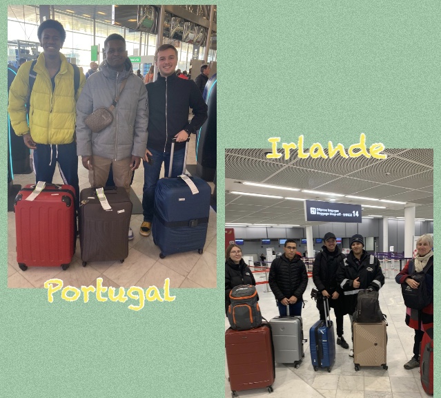 Et hop ! C'est parti pour 4 semaines de PFMP #Erasmus+ en #Irlande ou au #Portugal pour 7 élèves du lycée L Blériot Trappes <a href="/cdibleriot/">CDI Louis Blériot</a> <a href="/ErasmusplusFR/">Agence Erasmus+ France / Education Formation</a> <a href="/DareicV/">DareicVersailles</a> <a href="/villedetrappes/">Trappes</a>