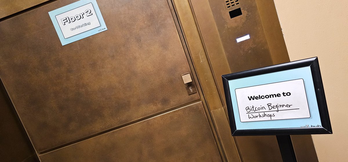 Bitcoin Beginner Workshops tweet media