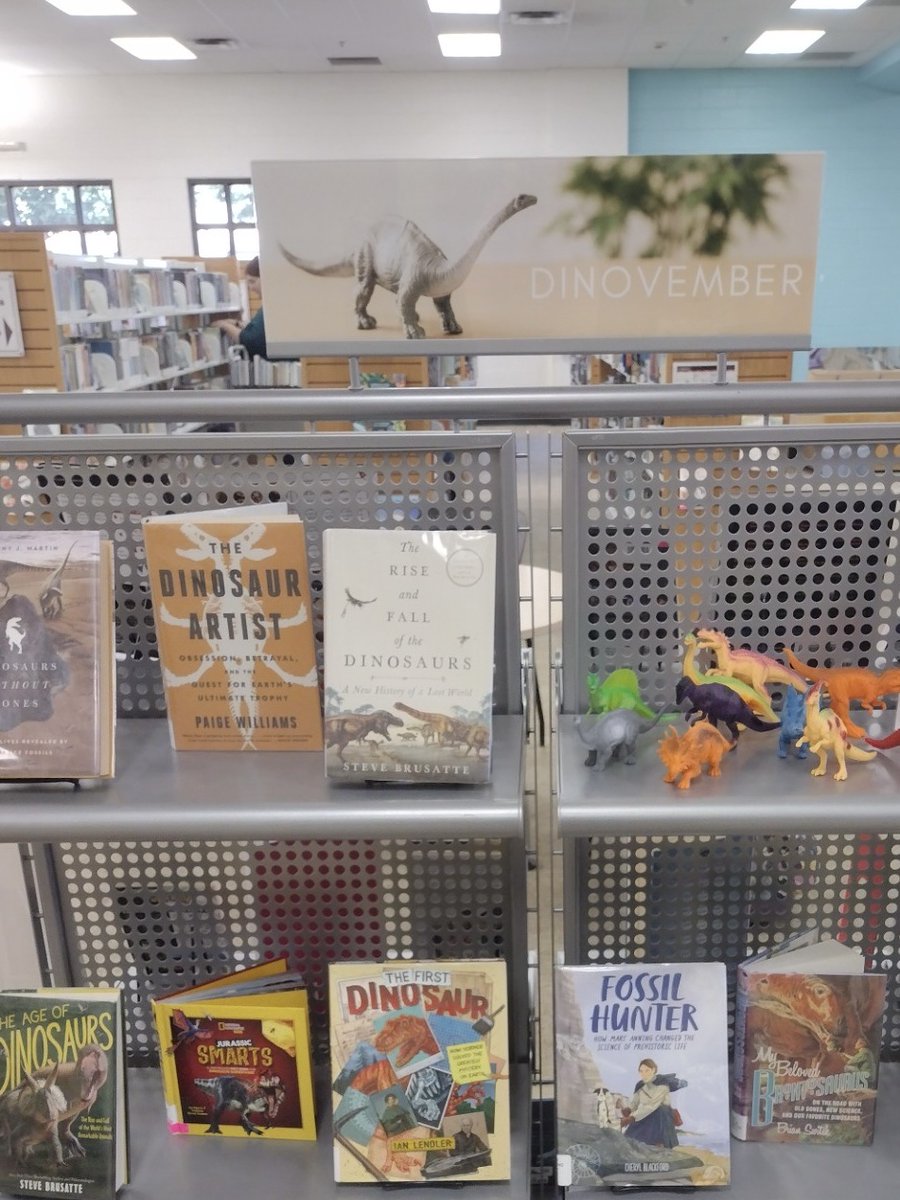 Roar! Celebrate Dinovember with special storytimes and STEAM activities. Check out our events calendar for a dino-themed event near you: bit.ly/4fxcNnJ
#ChandlerLibrary
