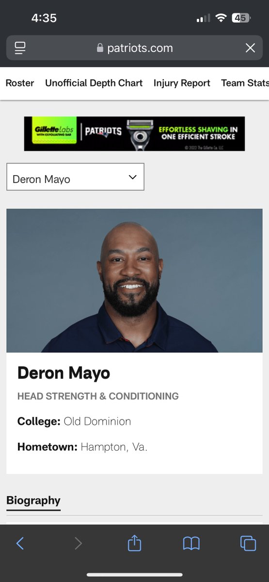 I wonder why no one talks about the <a href="/Patriots/">New England Patriots</a> strength and conditioning coach and nepotism? <a href="/TonyMassarotti/">Tony Massarotti</a> <a href="/bigjimmurray/">Jim Murray</a> <a href="/IAmJamesStewart/">James Stewart ☝️</a>