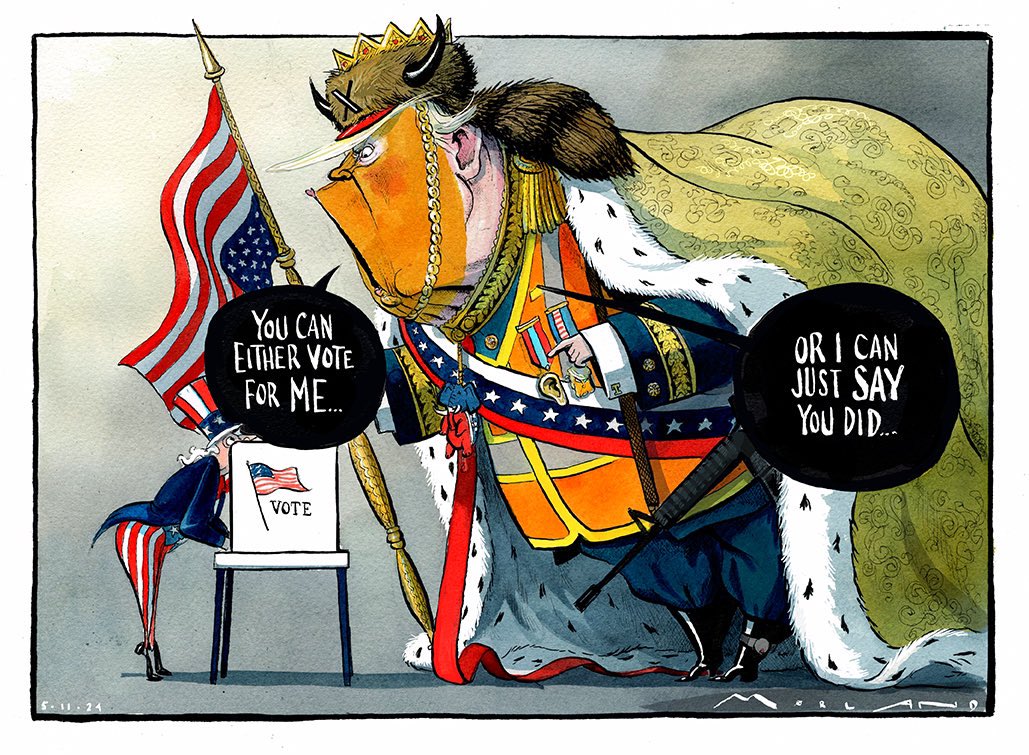 Morten Morland <a href="/mortenmorland/">Morten Morland</a> on #TrumpIsGoingDown #TrumpIsUnfitForOffice #TrumpRally #polls #Trump #Trump2024 #USElection2024 <a href="/thetimes/">The Times and The Sunday Times</a>  – political cartoon gallery in London original-political-cartoon.com