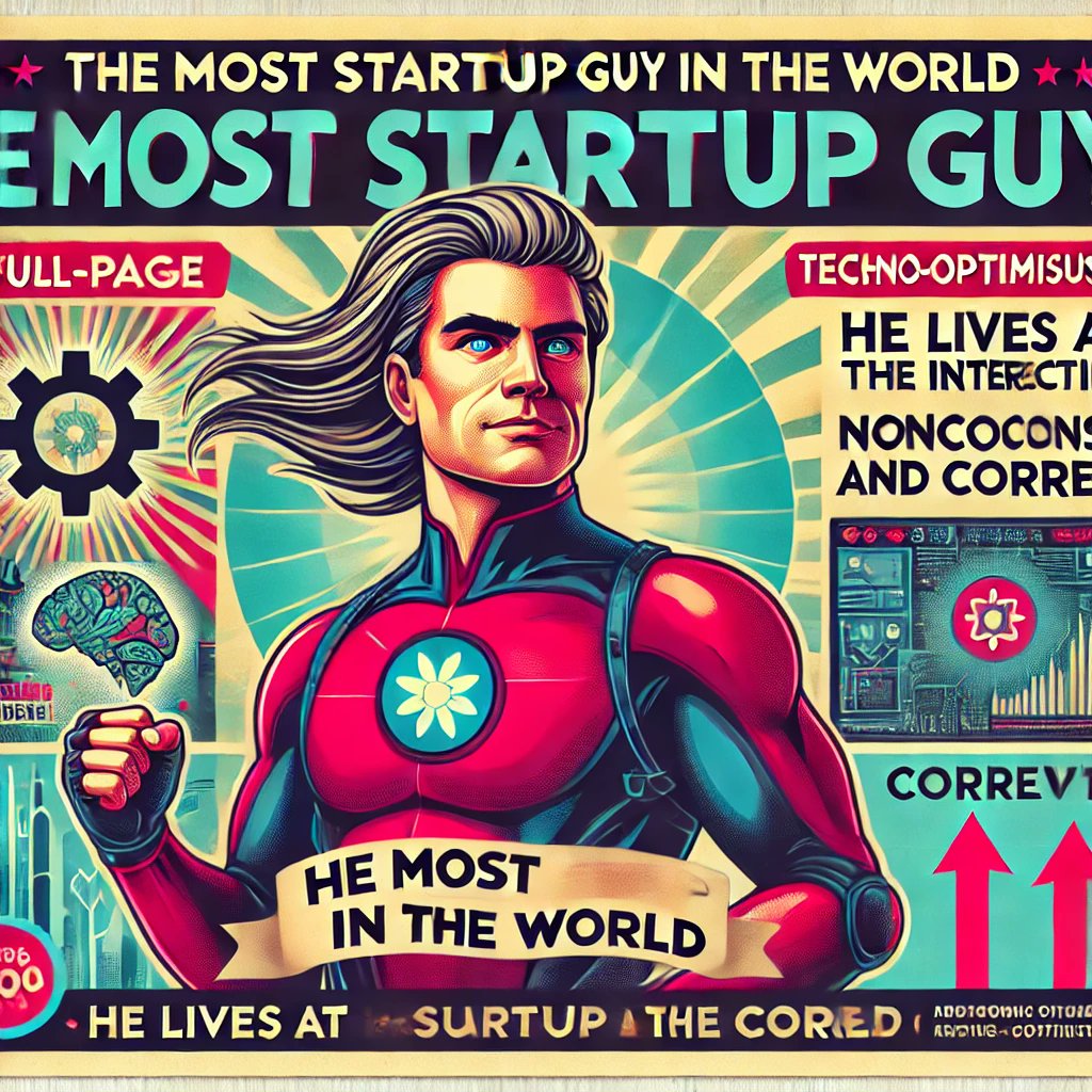 His startup pitches are always strikes.
He lives at the corner of  nonconsensus &amp; correct.