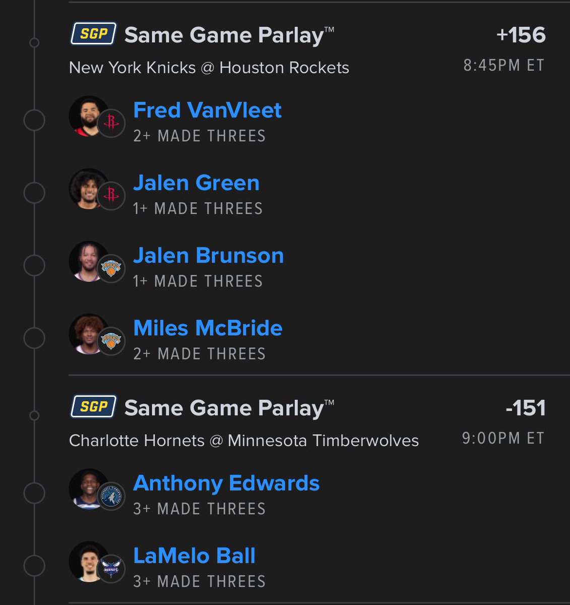 Wnbawins's tweet image. +20000 All 3️⃣3️⃣3️⃣ $5 to $1k 

Check out my bet on FanDuel Sportsbook! 
 account.sportsbook.fanduel.com/sportsbook/add…