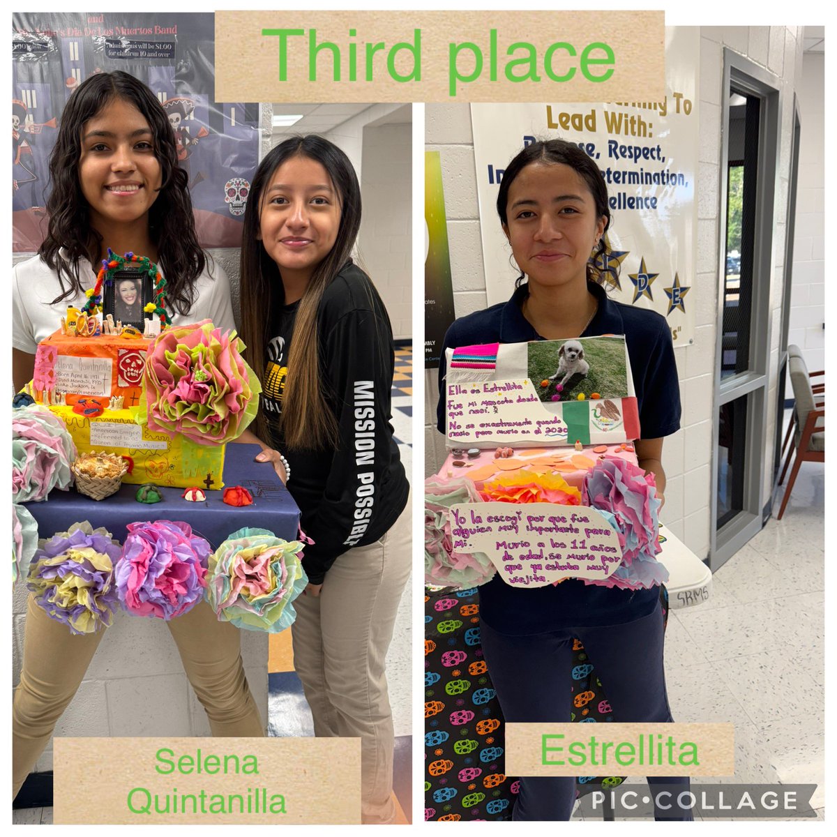 Sandra Elizabeth Camacho (@scamacho_srms) on Twitter photo Thank you teachers, admin and staff who voted for your favorite altar de muertos. Here are the results! Thank you for keeping our annual tradition going!
#TeamSISD
#LOTE_SISD
<a href="/SRMS_Generals/">Janet Carrillo</a>
#Todoesmejorenespañol Thank you teachers, admin and staff who voted for your favorite altar de muertos. Here are the results! Thank you for keeping our annual tradition going!
#TeamSISD
#LOTE_SISD
<a href="/SRMS_Generals/">Janet Carrillo</a>
#Todoesmejorenespañol