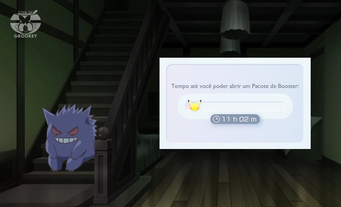 Mais um gatilho pra ansiedade😑⏳  #PokemonTCGPocket