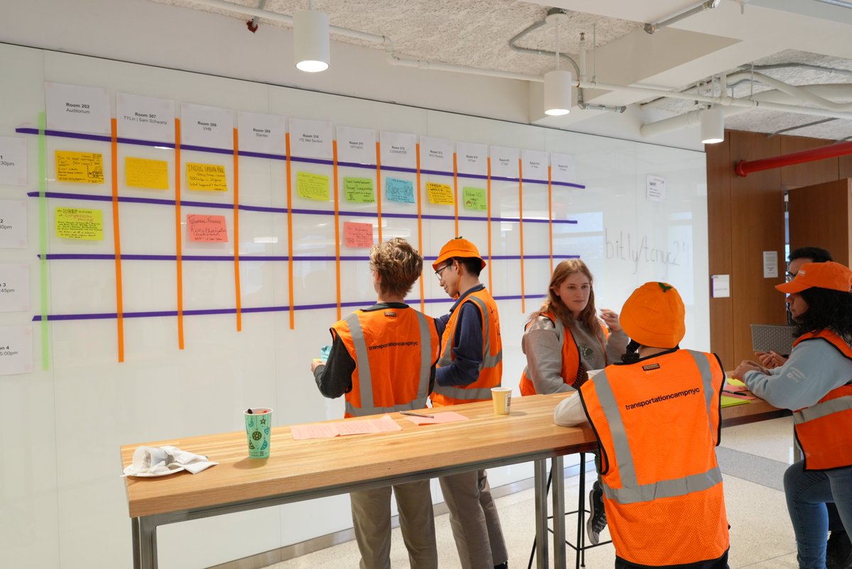 TranspoCampNYC's tweet photo. Stay tuned on LinkedIn, Twitter, and https://t.co/qoTUkPeT8R for updates about future events. We look forward to seeing you again in 2025! https://t.co/zXpvY8qvUw
