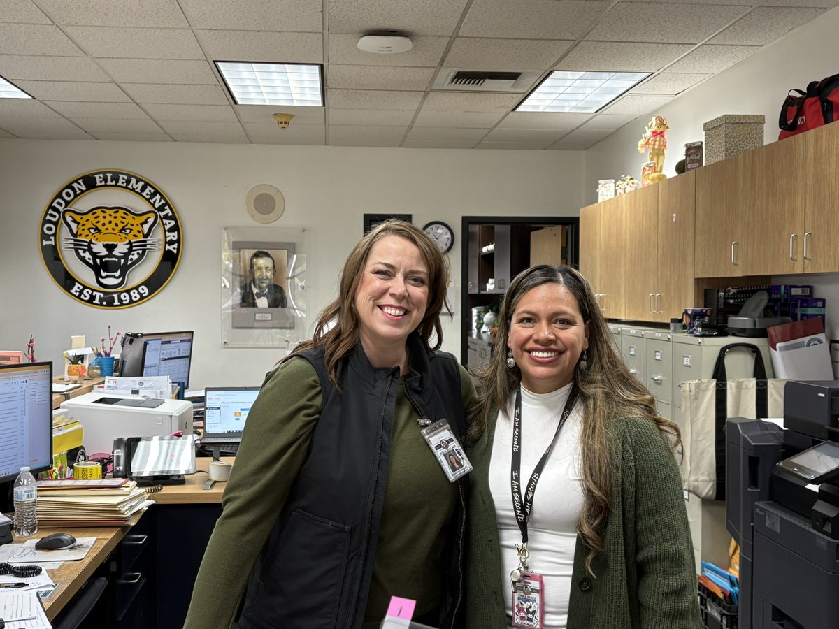 DrJazmineLFrias's tweet photo. Day 4: I am immensely grateful to support the incredible Loudon community! Pictured with me (left) is mighty leader Principal Jared Coppolo and right, super secretary Leslie and new clerk Erica who is also a proud Loudon parent ❤️ #GratitudeSnaps #OnceA🐆AlwaysA🐆 #WeArePBV https://t.co/9EBaqdrJ54