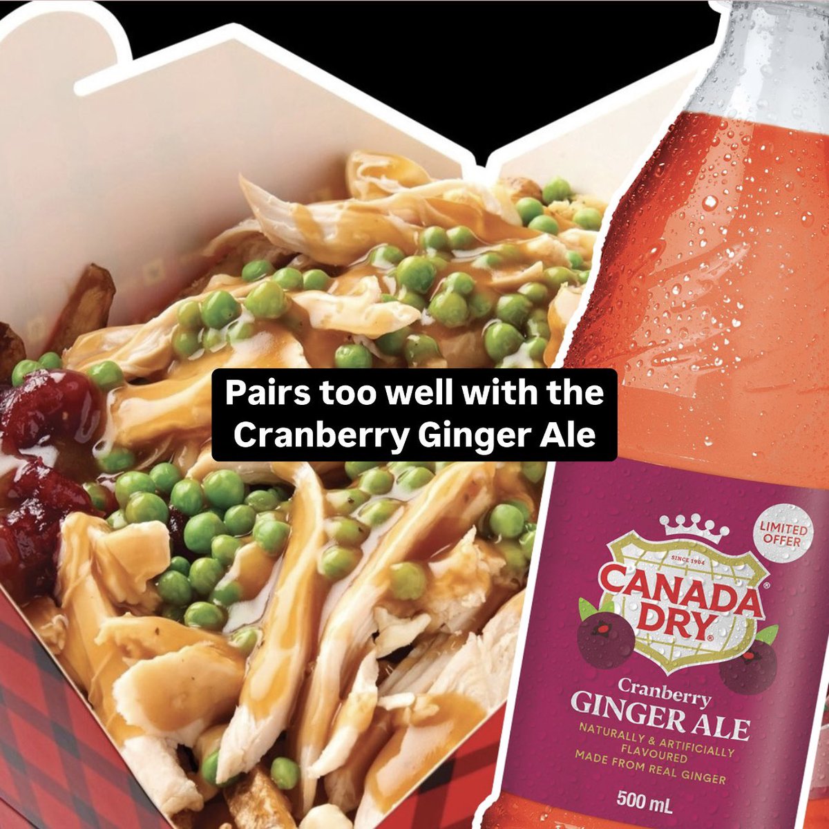 poutinerie's tweet image. Sike!!! We can’t get enough of our Holiday Poutine 🤤 #LimitedTimeOnly