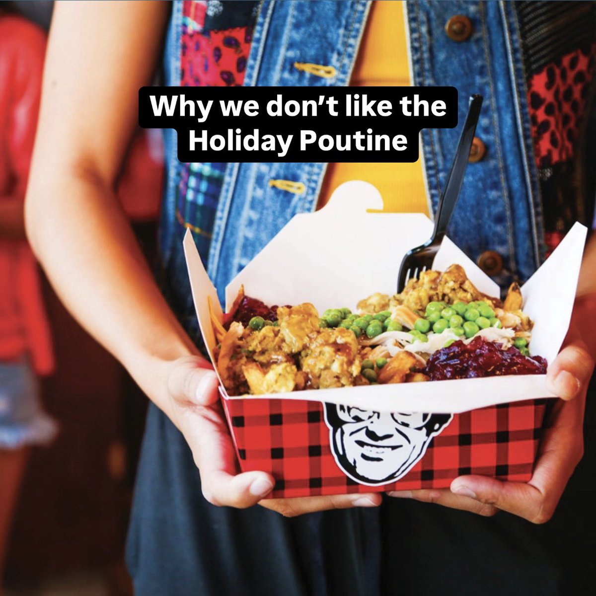 poutinerie's tweet image. Sike!!! We can’t get enough of our Holiday Poutine 🤤 #LimitedTimeOnly