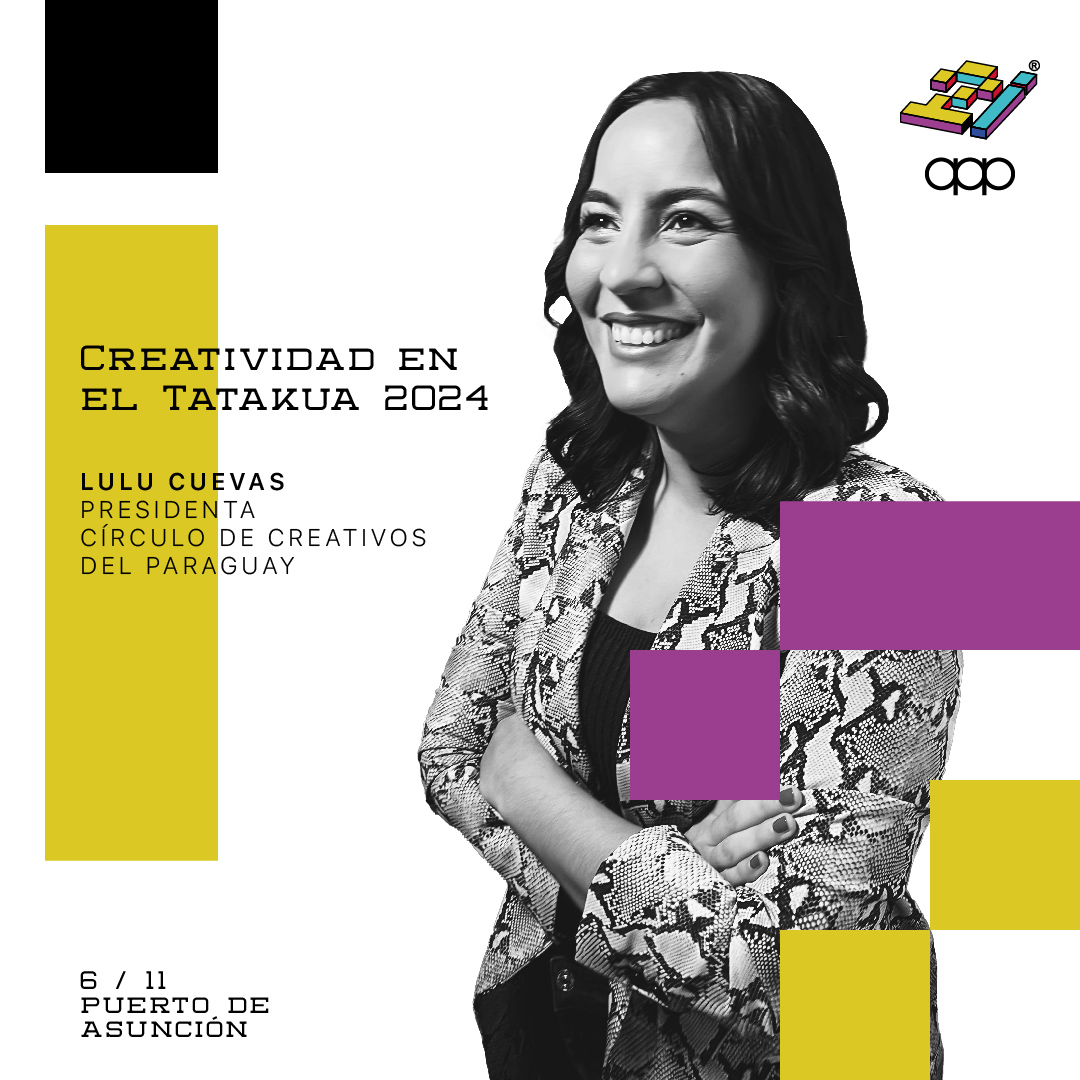 Damos la bienvenida a Lulu Cuevas, speaker del #2i2024 😊👏

🎓 Conoce más sobre Lulu en 👇instagram.com/p/DB9uKLVMI0B/…
Nos vemos este miércoles 6 de noviembre, en el Centro Cultural del Puerto de Asunción 📍🌊

👉Apertura de acreditaciones: 13 Hs
💡 Inicio de charlas: 14 Hs