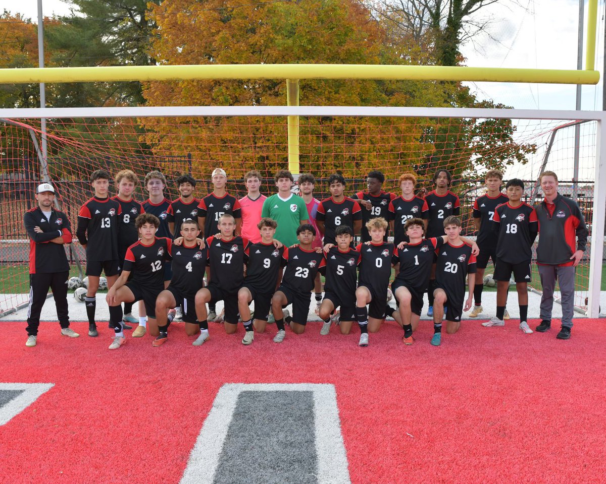 Good luck to the boys soccer team tomorrow in the NJSIAA playoff game against Kingsway! Go get that win! ⚽💪