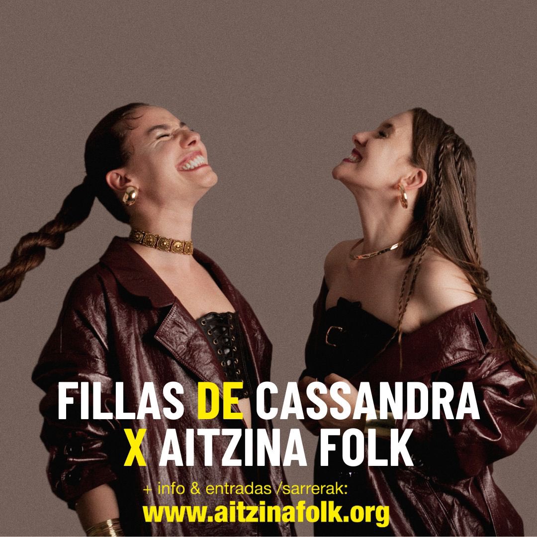 AITZINAA's tweet photo. 🎛️ @fillasdecassmp3 jaialdian izango dira azaroaren 30ean @JimmyJazzGz aretoan 🎶

💜 Ba al zenekien euren azken diskoa ‘Acrópole’ zortzi mito klasikoren berrikuspena dela gaur egungo ikuspegi feministatik?✍🏼

🎟️ SARRERAK https://t.co/n4EPHLXZ2X webgunean eskuragarri 💻 https://t.co/qGfzuAOFmX