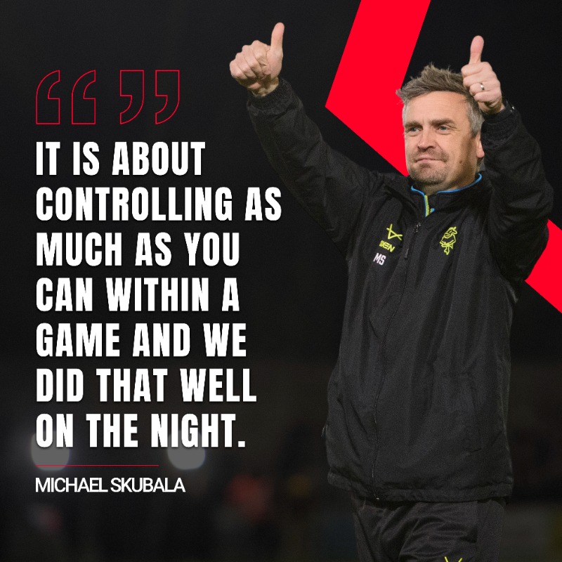 LincolnCity_FC's tweet photo. 🗣️ Post-match views from the head coach after City progressed to the second round of the Emirates FA Cup.

#WeAreImps | #CHELIN