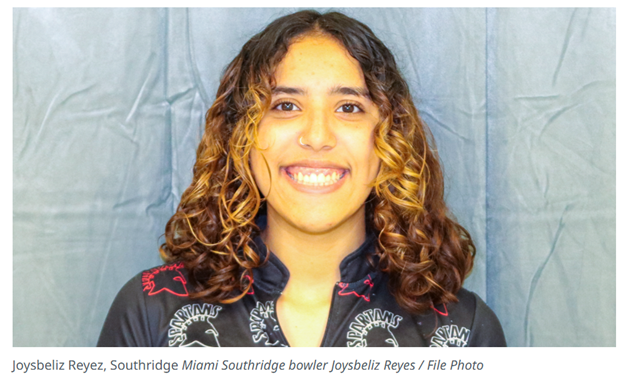 Greater Miami Athletic Conference (@gmac_mdcps_305) on Twitter photo Congratulations! 🎉 Joysbeliz Reyes in the 2024 FHSAA State Individual 🥈Runner-up in Girls Bowling. 🎳<a href="/MiamiSouthridge/">Miami Southridge</a> Great performance during the state competition. We are proud of your accomplishment. <a href="/MDCPS/">Miami-Dade Schools</a> <a href="/SuptDotres/">Jose L. Dotres, Ed.D.</a> <a href="/MDCPS_COO/">Office of District Operations</a> <a href="/Athletics_MDCPS/">Division_of_Athletics_MDCPS</a> <a href="/ActivitiesMDCPS/">Division_of_Activities_MDCPS</a> Congratulations! 🎉 Joysbeliz Reyes in the 2024 FHSAA State Individual 🥈Runner-up in Girls Bowling. 🎳<a href="/MiamiSouthridge/">Miami Southridge</a> Great performance during the state competition. We are proud of your accomplishment. <a href="/MDCPS/">Miami-Dade Schools</a> <a href="/SuptDotres/">Jose L. Dotres, Ed.D.</a> <a href="/MDCPS_COO/">Office of District Operations</a> <a href="/Athletics_MDCPS/">Division_of_Athletics_MDCPS</a> <a href="/ActivitiesMDCPS/">Division_of_Activities_MDCPS</a>