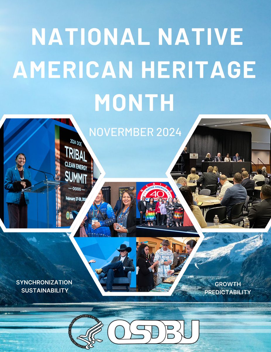 HHSSmallBiz's tweet photo. ✨🙌🏽🌍 November is National Native American Heritage Month, a time to honor and celebrate the rich history, culture, and achievements of Native Americans. We highlight the essential role their small businesses  play. 🌍🙌🏽✨
#NativeAmericans #SmallBusiness #HHSOSDBU #HeritageMonth https://t.co/T8zaOfLggM