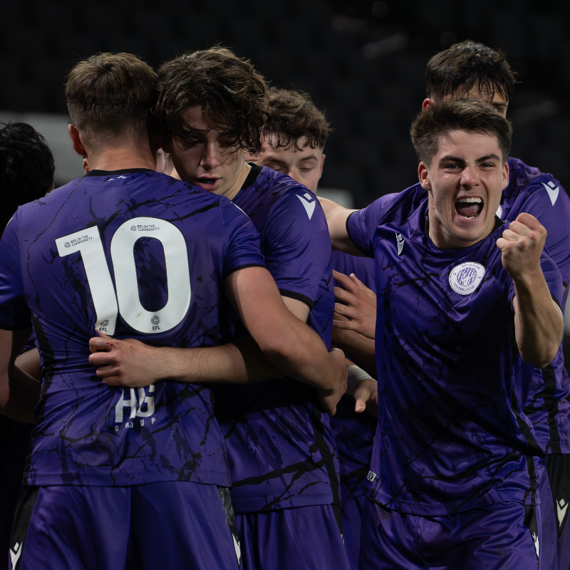StevenageFC's tweet photo. Boro's youngsters hit four past MK Dons to progress to the second round of the FA Youth Cup. 🏆

Read all about it. 🗞️