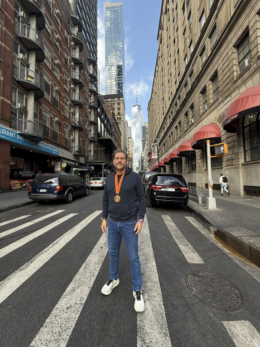 Medal Monday.  Blessed to cross the finish line again.  Appreciate all the love and support along the way.  🏃🍎🗽