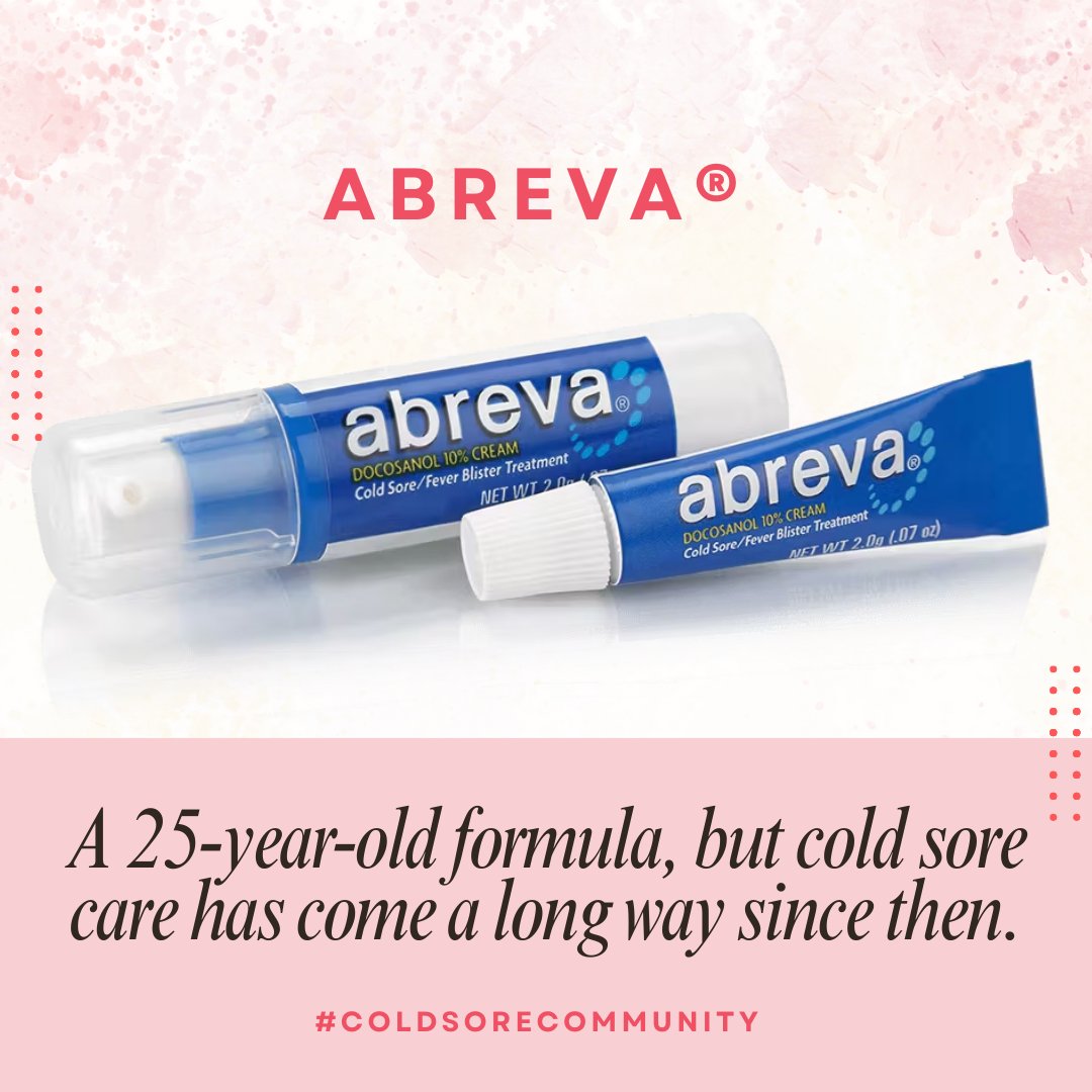 Cold_Sore_Comm's tweet photo. 𝐀𝐛𝐫𝐞𝐯𝐚® 𝐡𝐚𝐬 𝐛𝐞𝐞𝐧 𝐚 𝐠𝐨-𝐭𝐨 𝐟𝐨𝐫 𝐜𝐨𝐥𝐝 𝐬𝐨𝐫𝐞 𝐭𝐫𝐞𝐚𝐭𝐦𝐞𝐧𝐭 𝐟𝐨𝐫 𝐲𝐞𝐚𝐫𝐬, 𝐛𝐮𝐭 𝐢𝐭 𝐦𝐢𝐠𝐡𝐭 𝐛𝐞 𝐬𝐡𝐨𝐰𝐢𝐧𝐠 𝐢𝐭𝐬 𝐚𝐠𝐞.

It could be time to look into the latest innovations in cold sore care!

Article Link: https://t.co/58LGcLCFZi https://t.co/3d6PMlDAPf