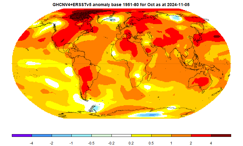 moyhu: October global surface TempLS up 0.05°C from September,. 
moyhu.blogspot.com/2024/11/octobe… via <a href="/nstokesvic/">Nick Stokes</a>