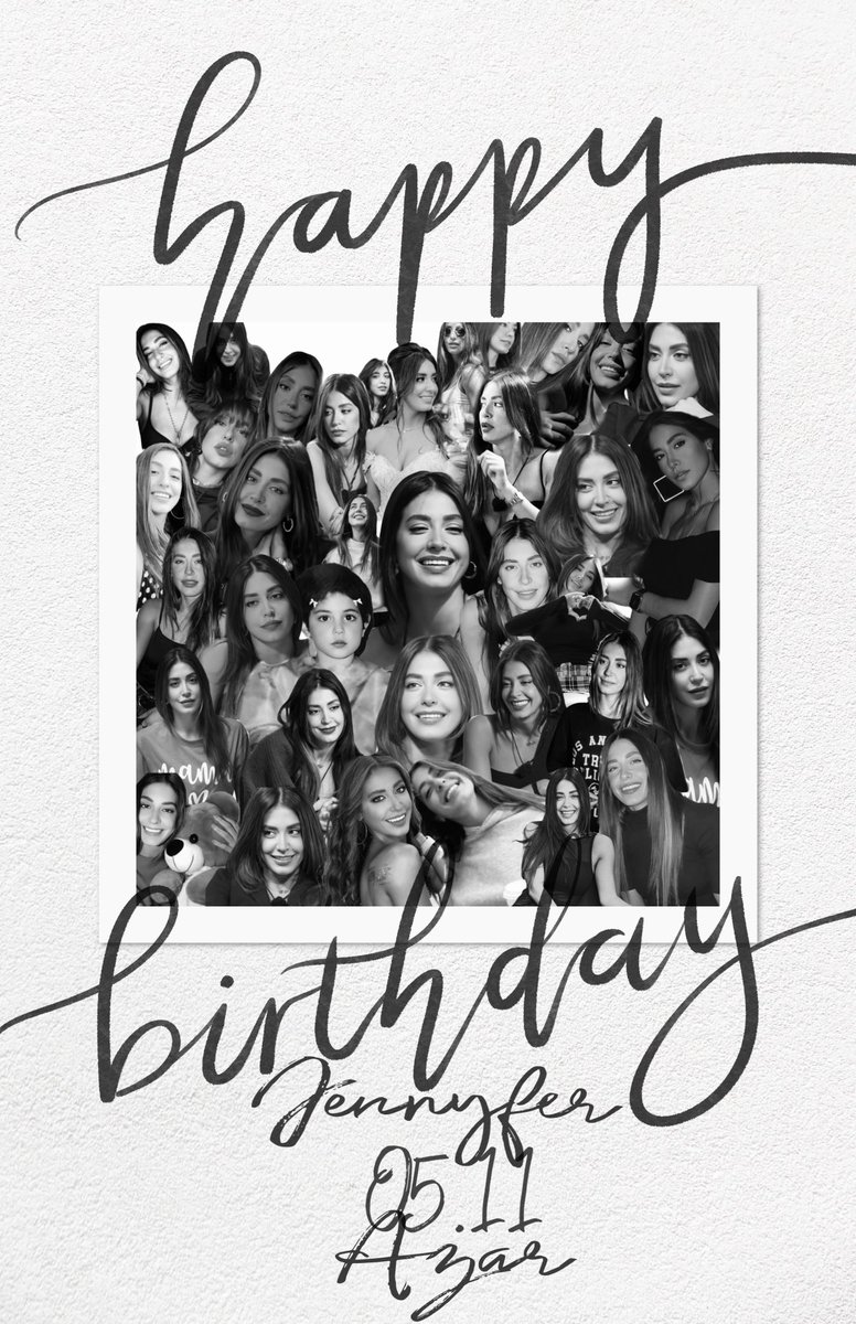 thisiscemre's tweet photo. Happy birthday to one of my favorite people in the whole world. There’s no one quite like you, and I hope your birthday is just as special and one-of-a-kind as you are. I’m thankful for you today and every day!
@azar_jennyfer 
#HBDJennyferAzar 🤍 https://t.co/TzxfQkx15b