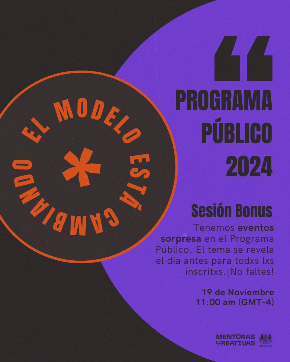 Mentoras Creativas tweet media