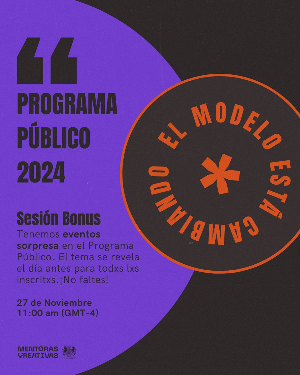 Mentoras Creativas tweet media