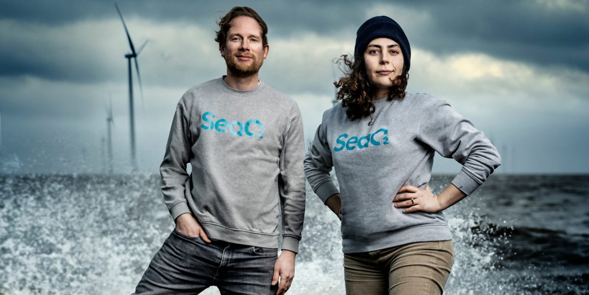 Quotenet's tweet photo. Startup SeaO2 haalt niet alleen CO2 uit oceaan, maar ook €2 miljoen groeigeld bij investeerders https://t.co/PhGPerD5kA https://t.co/r4Qu91U3KO