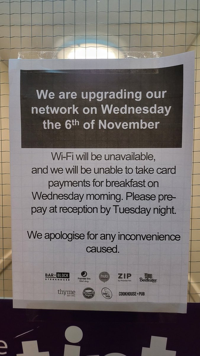 Its 2024. This shouldn't be a thing <a href="/premierinn/">Premier Inn</a>