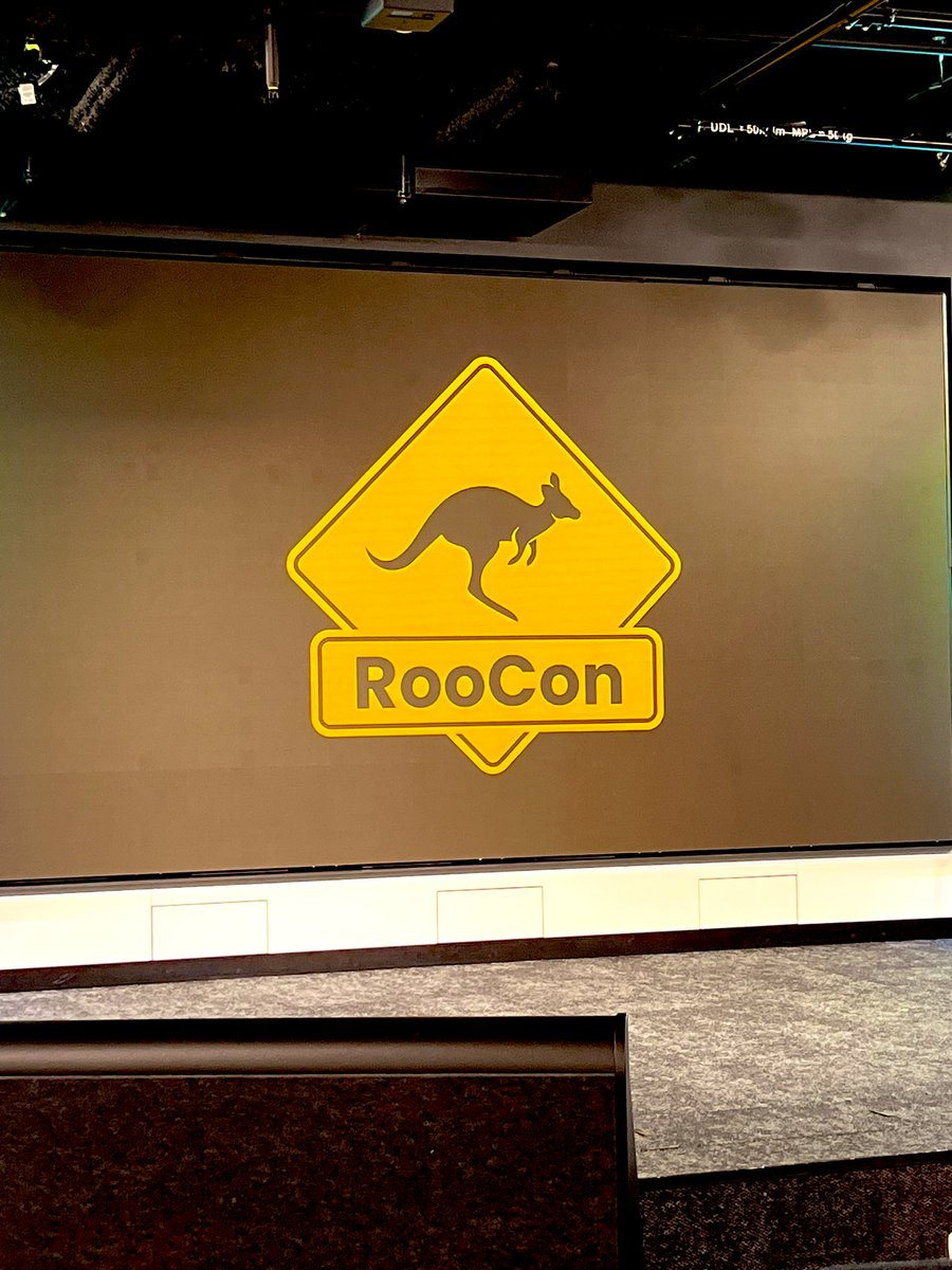 Good morning <a href="/RooCon_AU/">RooCon</a> 🦘