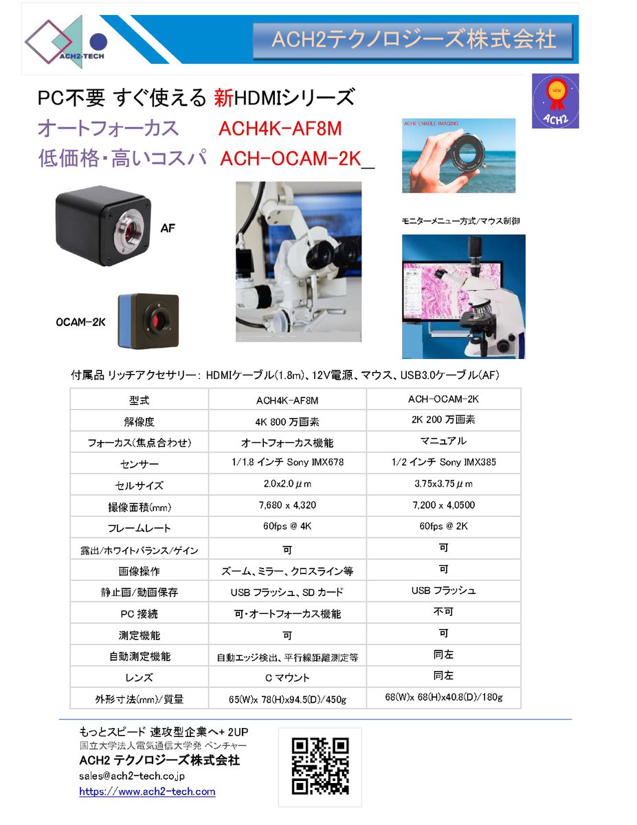 ach2_camera's tweet photo. PC不要のHDMIカメラがラインアップです。4Kオートフォーカスと低価格•高いコスパの2K HDMI 登場です。 https://t.co/uu93CFAGQF