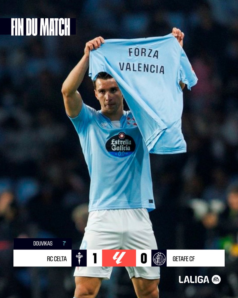 ☑Victoire du <a href="/RCCelta/">Celta</a> en clôture de la 12e journée de #LALIGAEASPORTS !

#CeltaGetafe 1-0