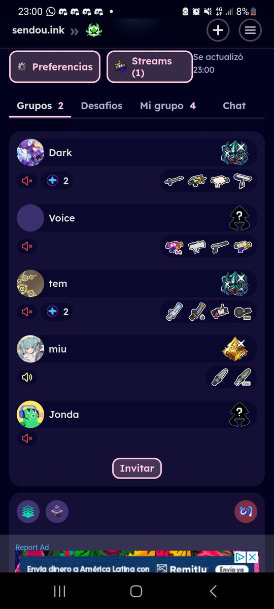 Un día normal en sendou