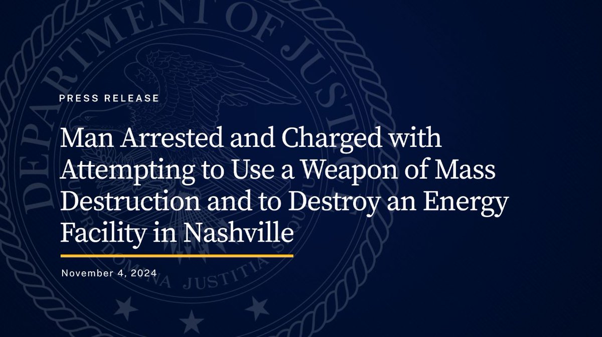 National Security Division, U.S. Dept of Justice tweet media