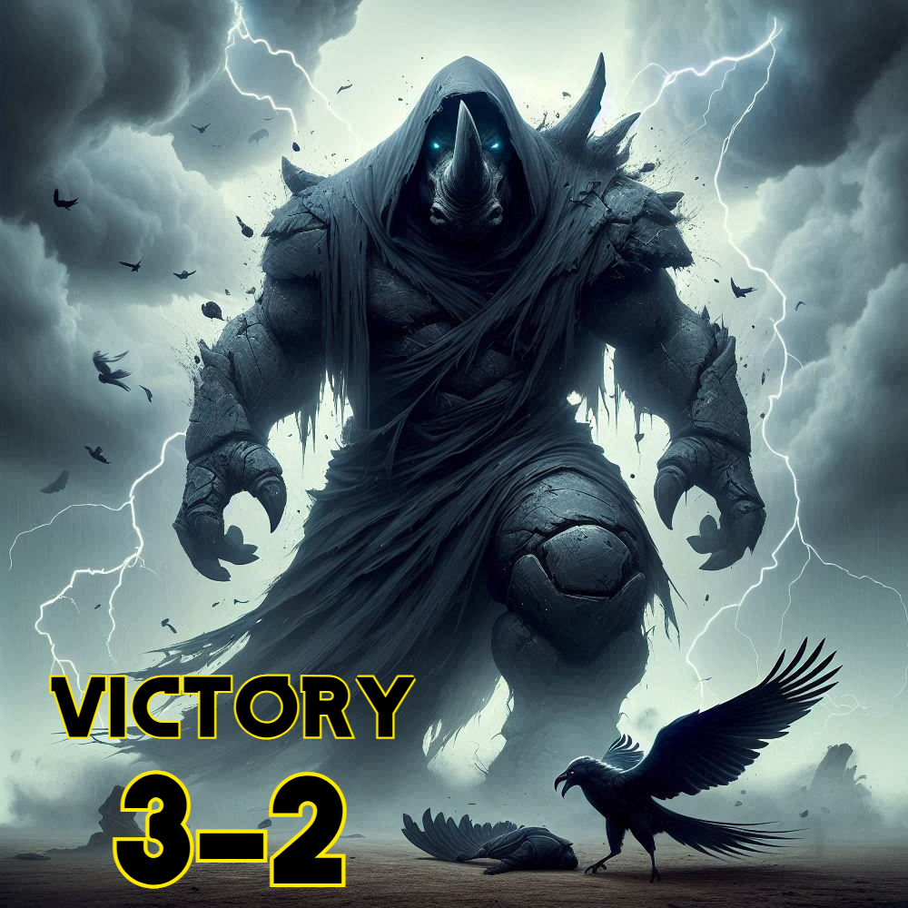 TunderingRhinos (@tunderingrhinos) on Twitter photo The Rhinos just charged through the storm and grounded <a href="/TeamASquare/">A-Square 🐦⬛</a>
Thunder struck in our favor today
GGs to our fierce opponents.🦏⚡️ The Rhinos just charged through the storm and grounded <a href="/TeamASquare/">A-Square 🐦⬛</a>
Thunder struck in our favor today
GGs to our fierce opponents.🦏⚡️