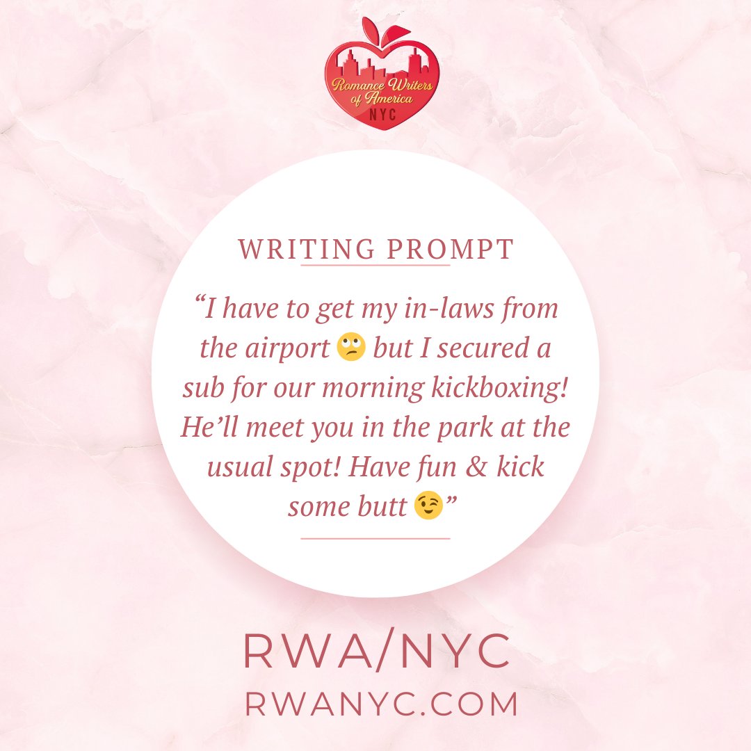 Tell us what happens next after the regular kickboxing coach cancels on you! 

#authors #writingtips #romancenovels