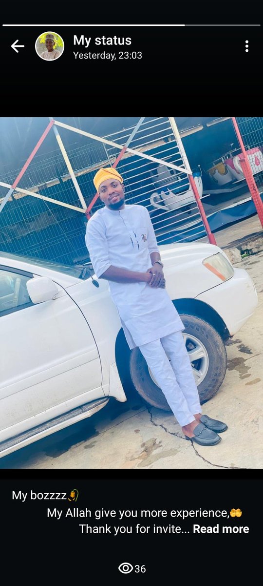 KyariBulama4's tweet photo. God bless you my boss$$$$
Allah give you more experience 🤲
💯💯💯💯📸📸 https://t.co/VXIPjGIgt0