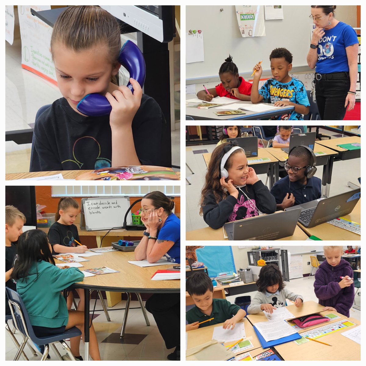 BocaRatonElem's tweet image. Small group reading magic! 🪄 Tailoring instruction to meet each reader&apos;s needs is the key to growth. #differentiatedinstruction #reading #secondgrade