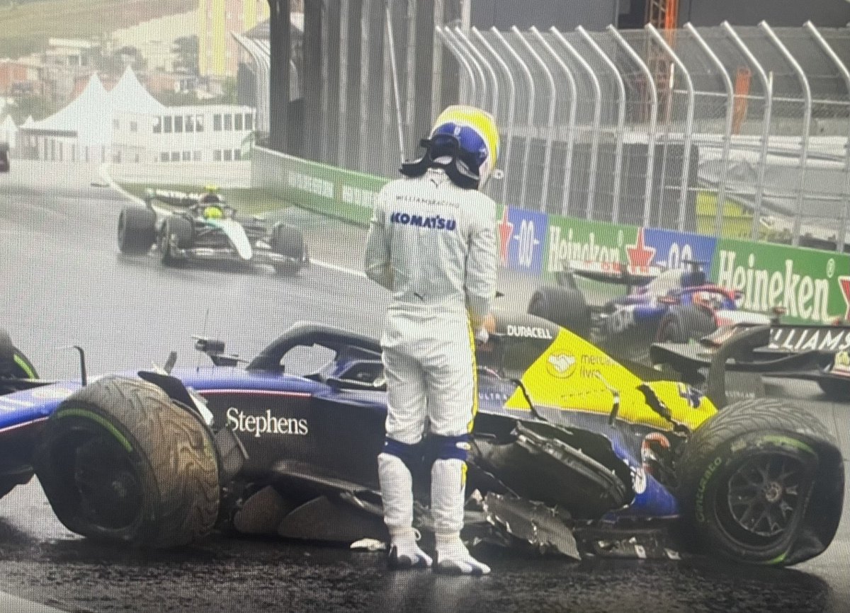 vicseara's tweet photo. Si el accidente de Colapinto sirve para alejar a los que llegaron por moda a la F1 y no están dispuestos a aprender y respetar, habrá sido el lado positivo, junto con el haber aprendido para Franco de esta abrumadora experiencia para el futuro que, sin dudas, tiene en la F1. https://t.co/gqoPWBRhV4