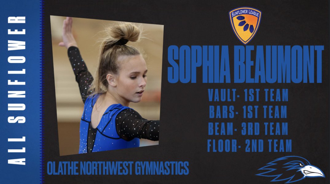 ONW Sophia Beaumont All Sunflower team honors 🌻