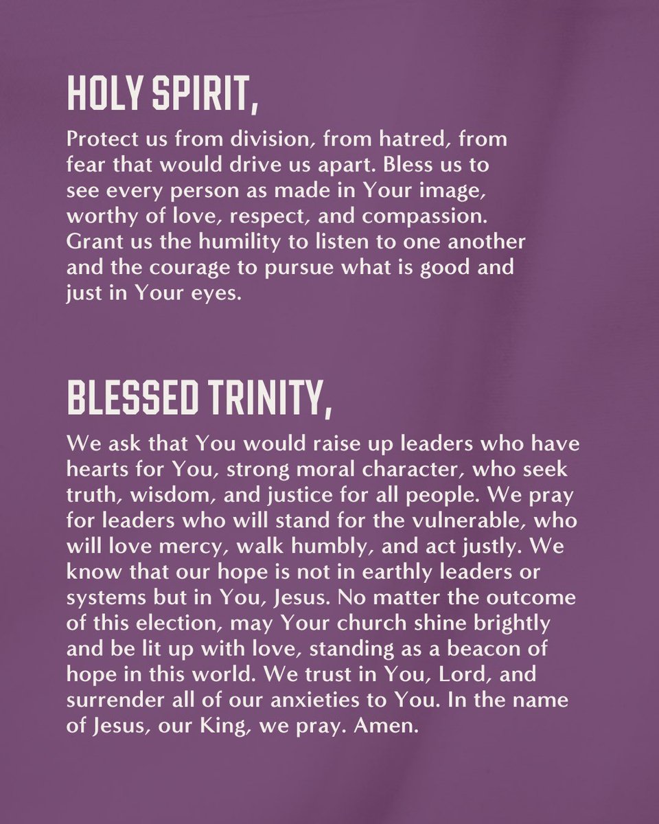 A prayer for the election 🙏🏿