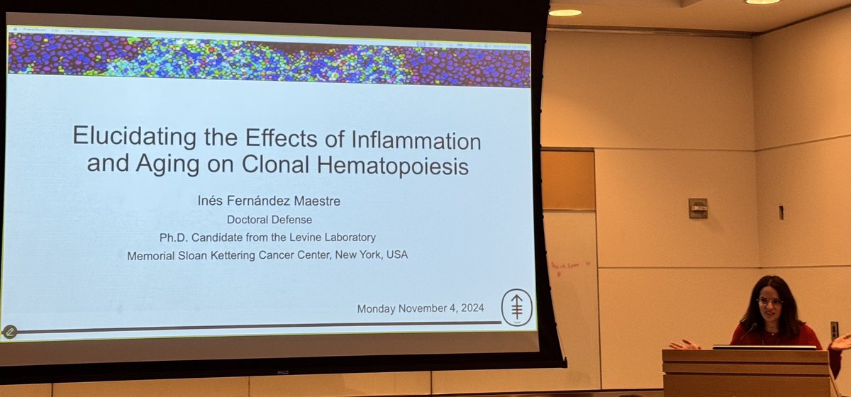 RossLevineLab's tweet image. Congrats Dr. Inés Fernández Maestre on an outstanding thesis defense!!