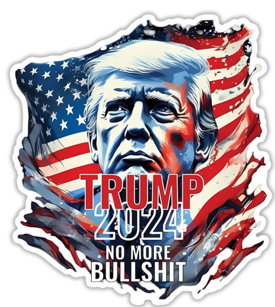 Got this one from my follower friend <a href="/Panther49547104/">🟥 Panther🐆Pride Mike🇺🇸</a> he’s been great follow him also a true Patriot. 
No more bullshit vote for #Trump2024 🇺🇸