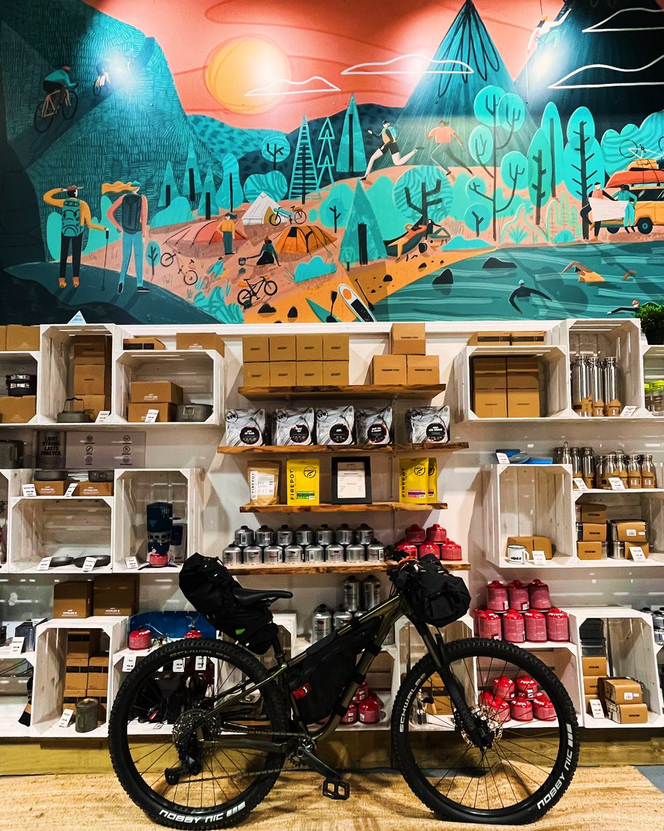 What a dream of a discussion filled evening!

Thrilled to be leading my Introduction to Bikepacking sessions at Alpkit Edinburgh, this November. 

@Alpkit