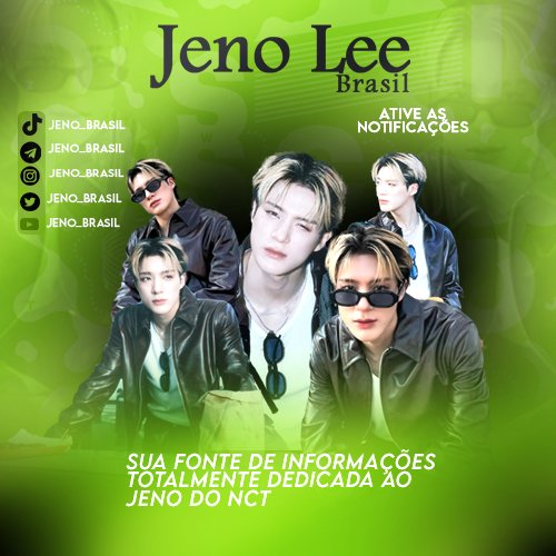 [👑]  Bem-vindes a Jeno Lee Brasil 

A sua maior fonte de notícias sobre o cantor e rapper Jeno do grupo sul-coreano NCT.

Para sanar quaisquer dúvidas, temos nosso curiouscat:
curiouscat.live/jenobrasillee