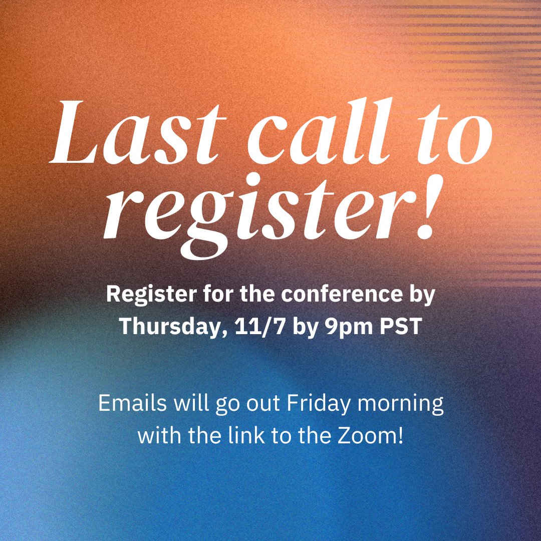 ChicoForensicCo's tweet photo. Last call to register for the CFC! Register by Thursday, 11/7 by 9pm PST. Emails with links for the Zoom will be sent out Friday morning. https://t.co/PJ7Nc4lMk9