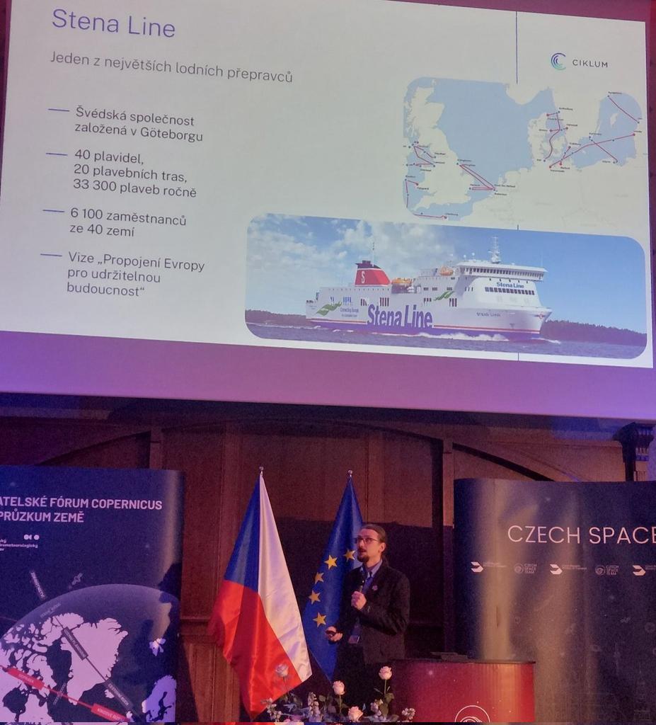 jindraivanek's tweet image. Today I was presenting at Czech Space Week about our great #fsharp project Weather Service. Developed at @ciklum_czsk, we provide weather forecast to Stena Line fleet to save fuel and CO2.