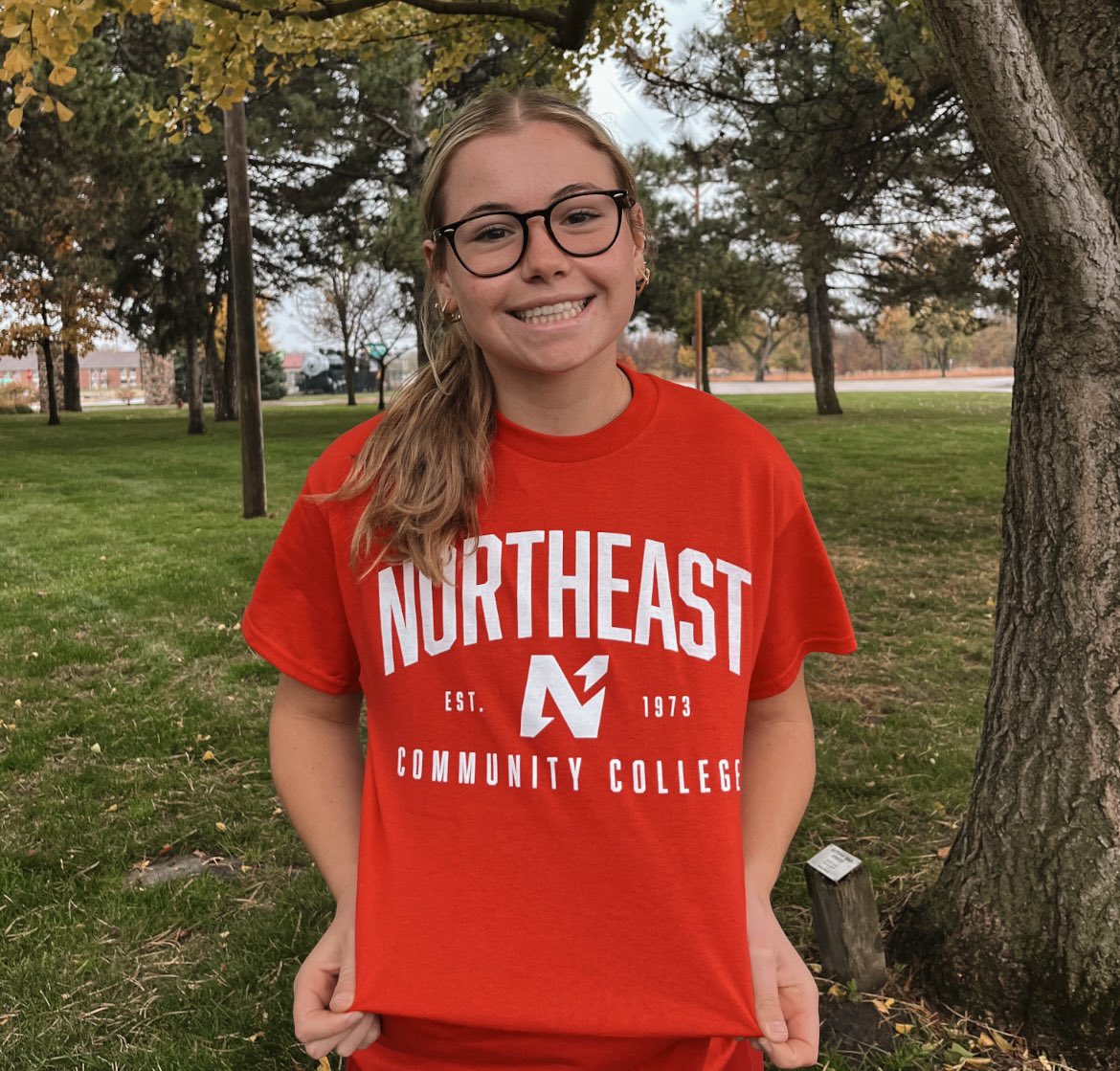 graceanne27ryan's tweet photo. I am so excited to have received an offer from Northeast to continue my softball career! Thank you to @CoachErin3 and @CoachFreddyB for having me out today! Go Hawks!! https://t.co/FWYEfDQi85