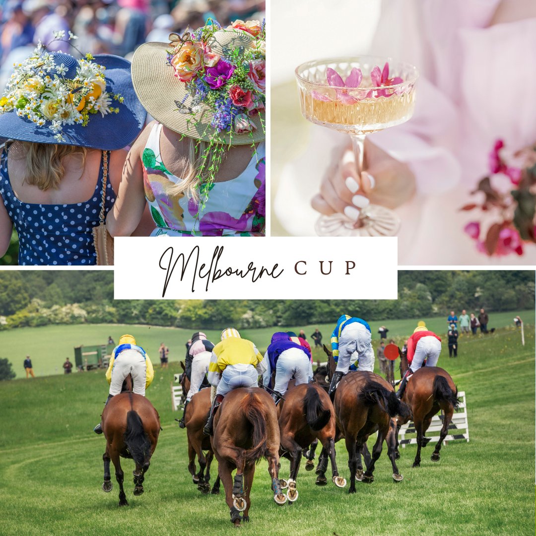 Azure_Group's tweet image. 🏇 It’s Melbourne Cup Day! 🎩🥂

Time to dust off the fascinators, pick your lucky horse, and dive into the excitement! Whether you’re in it for the fashion, the thrill, or just the chance to take a well-deserved break, we’re all winners today! 🏆🐴
--
#melbournecup